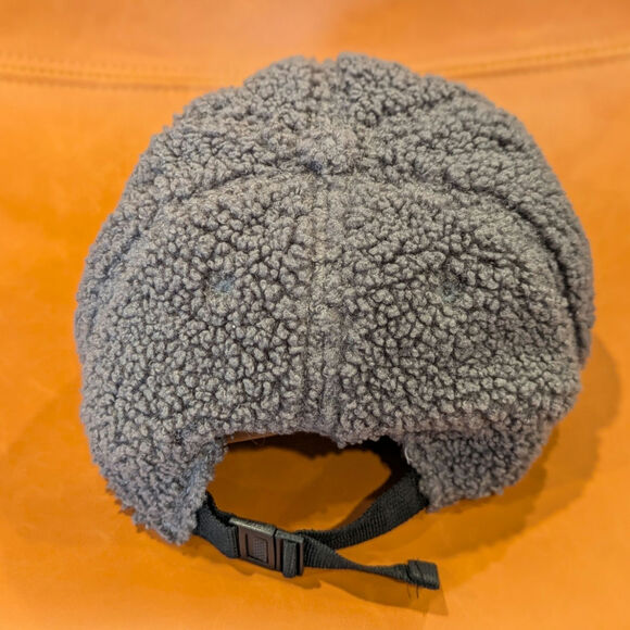 Rag & Bone Addison Baseball Cap Smoke Sherpa Adjustable One Size Unisex - Picture 3 of 7